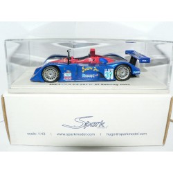 2003 MG Lola EX 257 Knight  n°37 Sebring SCMG09 Spark Model