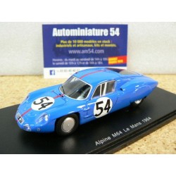 1964 Alpine M64 n°54 Vidal - Grandsire Le Mans S5682 Spark Model