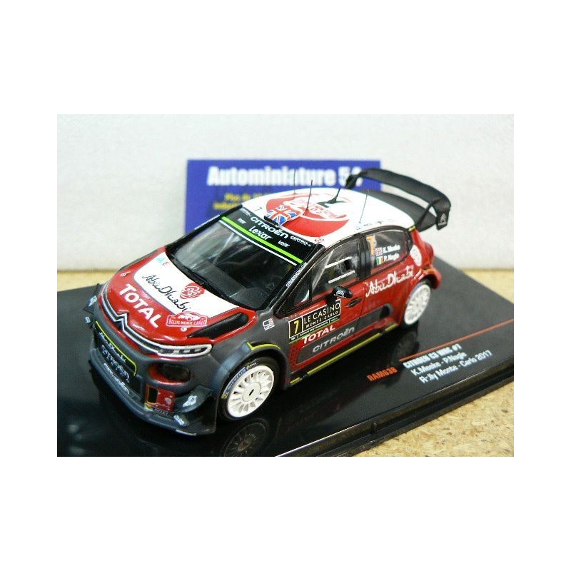 2017 Citroen C3 WRC n°7 Meeke - Nagle Monte Carlo RAM638 Ixo Model