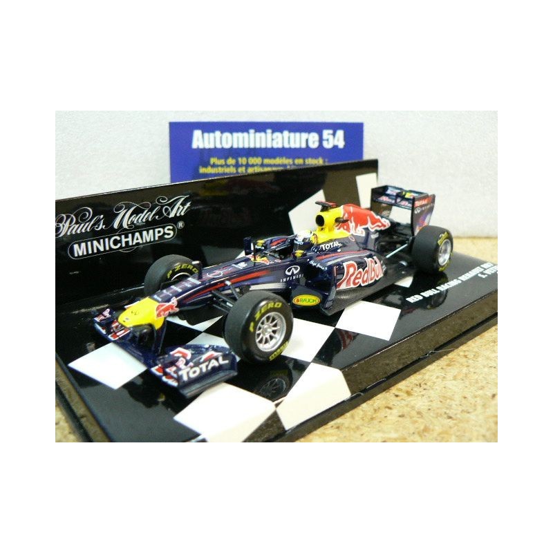2011 Red Bull Renault RB7 n°1 S. Vettel 1st World Champion 410110001 Minichamps