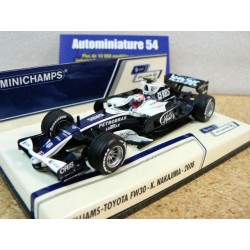 2008 Williams Toyota FW30 K. Nakajima n°8 430080008 Minichamps