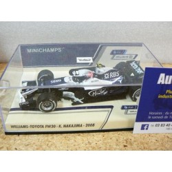 2008 Williams Toyota FW30 K. Nakajima n°8 430080008 Minichamps