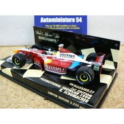 1999 Williams Show car 1st Edition R Schumacher n°6 430990096 Minichamps