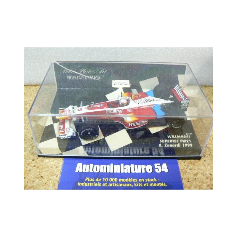 MINICAPMS Minichamps 1 18 Williams FW21 A.Zanardi | eBay