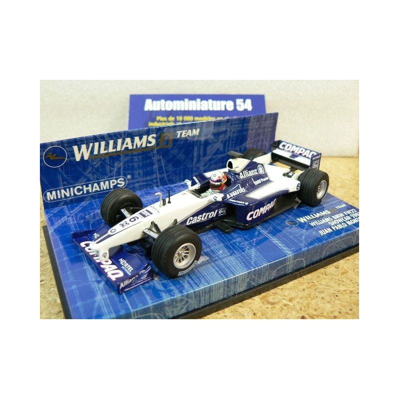 2001 Williams BMW FW22 Show car Juan Pablo Montoya n°6 430010096 Minichamps
