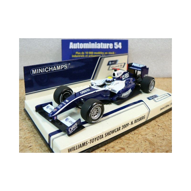 2009 Williams Toyota Show car N. Rosberg n°16 400090086 Minichamps