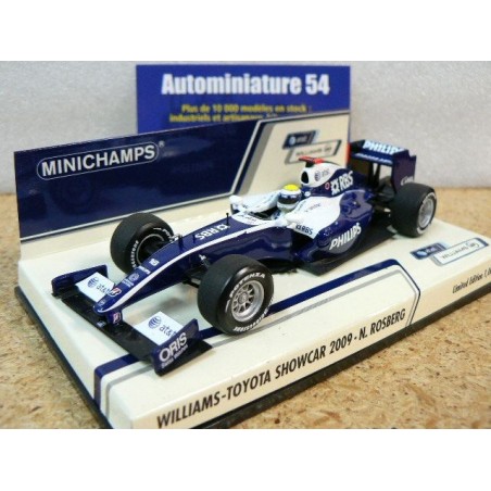 2009 Williams Toyota Show car N. Rosberg n°16 400090086 Minichamps