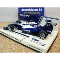 2009 Williams Toyota Show car N. Rosberg n°16 400090086 Minichamps