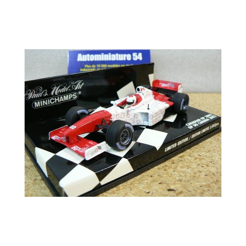 2002 Canadian Grand Prix Event Car Ferrari F300 AC4020300 Minichamps