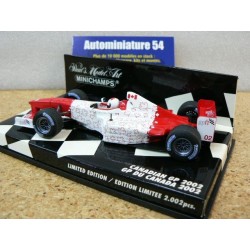 2002 Canadian Grand Prix Event Car Ferrari F300 AC4020300 Minichamps