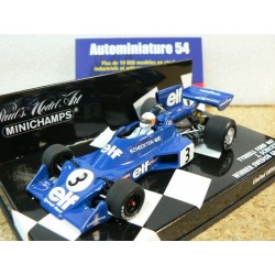 1974 Tyrrell Ford 007 J. Scheckter 1s Winner Swedish GP n°3 400740003 Minichamps
