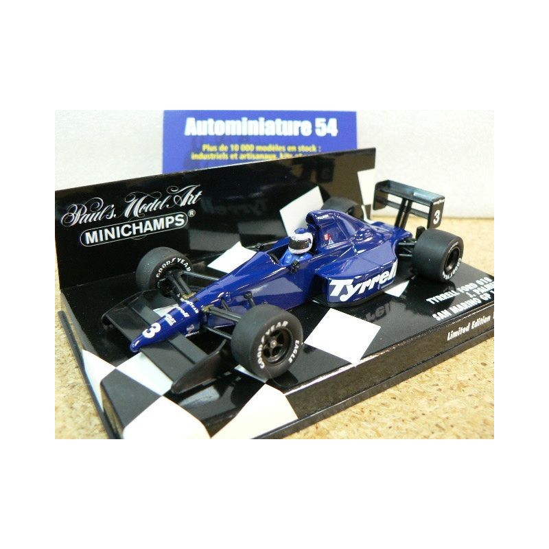 1989 Tyrrell Ford 018 J. Palmer n°3 San marino 400890003 Minichamps