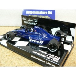 1989 Tyrrell Ford 018 J. Palmer n°3 San marino 400890003 Minichamps