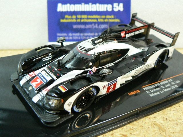 PORSCHE 919 HYBRID 1//43 LM2016 WINNER LE MANS 2016 IXO