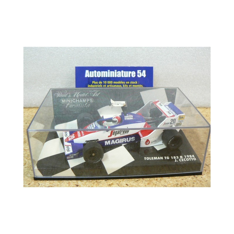 最も  J. 183B TG Toleman 1984 Cecotto Minichamps 430830020 n°20 自動車