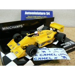 1987 Lotus  99T S. Nakajima n°11 Monaco GP 400870011 Minichamps