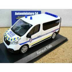 Renault Trafic 2014 Police Municipale "yellow & Blue stripping" 518025 Norev