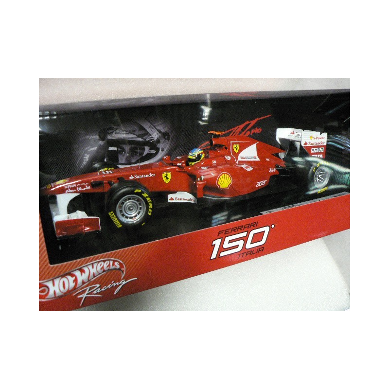 2011 Ferrari F1 150 Italia Alonso W1073 Hotwheels Racing