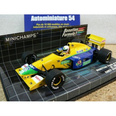 1992 Benetton Ford B191B M. Brundle Early season n°20 400920120 Minichamps