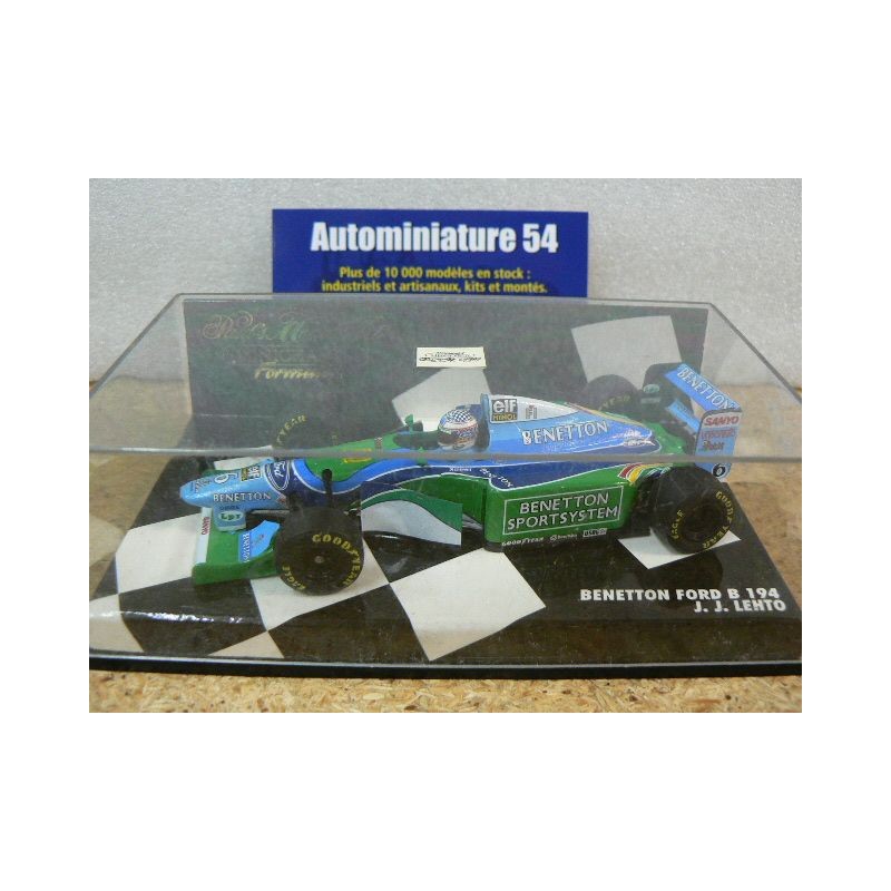Minichamps 1/18 - F1 Benetton Ford B194 1994 Lehto - Occasion Sans Boîte