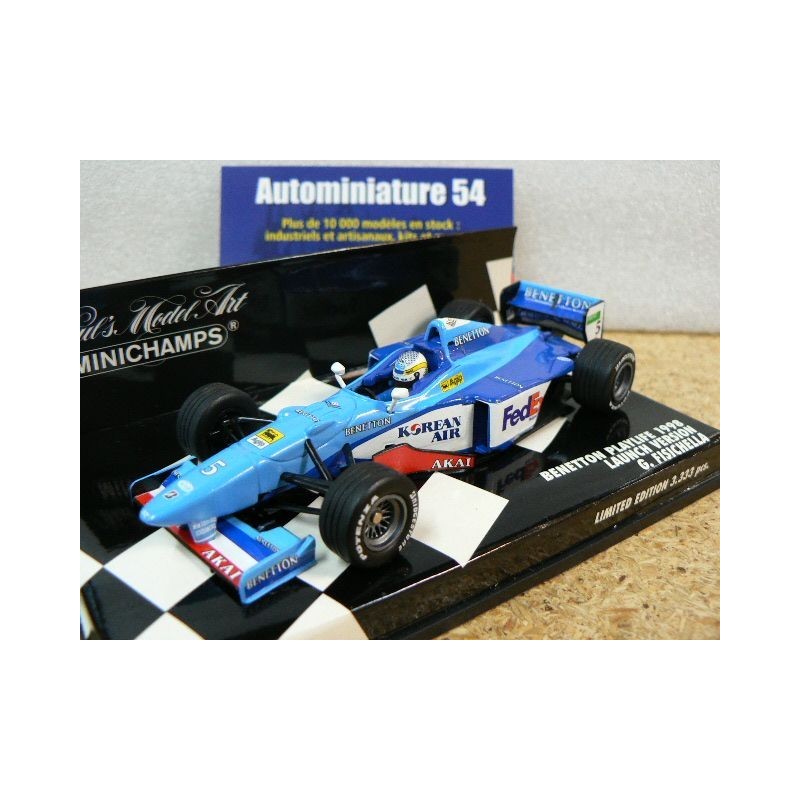 1998 Benetton Playlife Launch Version G Fisichella N 5 Minichamps Autominiature54