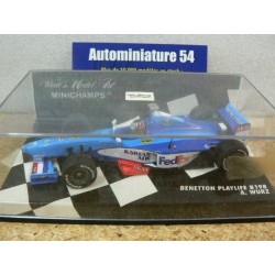 1998 Benetton Playlife B198 A. Wurz n°6 430980006 Minichamps