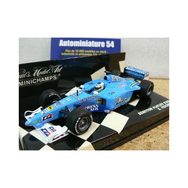 2000 Benetton Playlife B200 G. Fisichella n°11 430000011 Minichamps