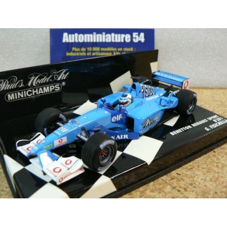 2001 Benetton Playlife B201 G. Fisichella n°7 430010007 Minichamps