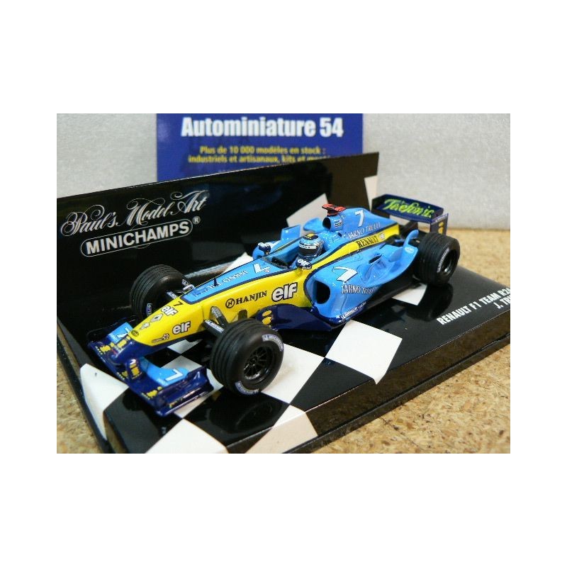 2004 Renault F1 Team R24  J. Trulli n°7 400040007 Minichamps