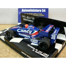 1983 Toleman TG 183 B. Giacomelli n°36 430830036 Minichamps