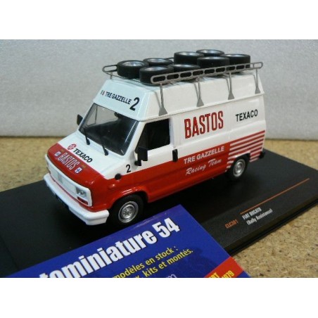 Fiat Ducato Assistance Bastos Rally team 80s CLC301 Ixo Models