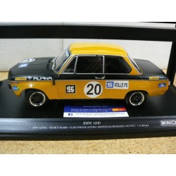 1970 BMW Alpina Helmut Marko Class Winner 1st Salzburgring ETCC n°20 155702620 Minichamps