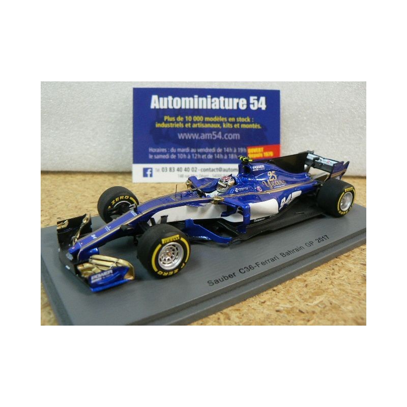 2017 Sauber C35 Ferrari Pascal Wehrlein n°94 Bahrain GP S5033 Spark Model