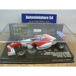 2002 Toyota Panasonic Racing TF102 M. Salo N°24 Australia GP 1st point 400020124 Minichamps