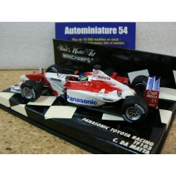 2003 Toyota Panasonic Racing TF103 C Da Matta N°21 400030021 Minichamps