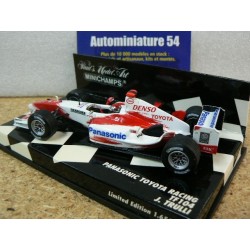 2004 Toyota Panasonic Racing TF104 J Trulli N°16 400040216 Minichamps