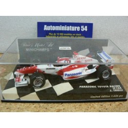 2004 Toyota Panasonic Racing TF104 J Trulli N°16 400040216 Minichamps