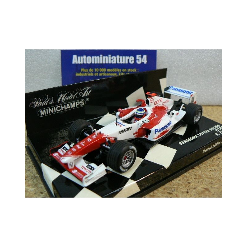 2004 Toyota Panasonic Racing TF104 R Zonta N°16 400040116 Minichamps