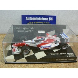 2004 Toyota Panasonic Racing TF104 R Zonta N°16 400040116 Minichamps