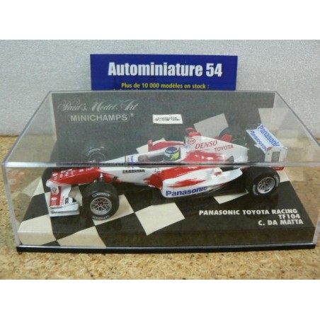 PANASONIC TOYOTA RACING TF104 GP 2004 C. DA MATTA MINICHAMPS 1:43