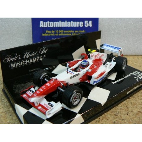 2004 Toyota Panasonic Racing TF104 R Zonta 3rd Driver N°38 400040038 Minichamps