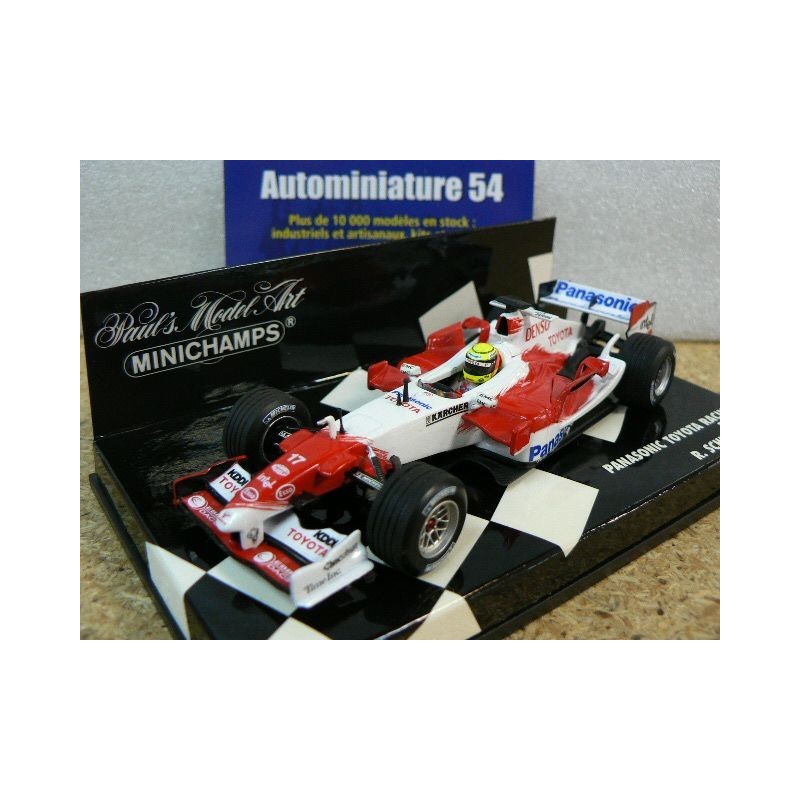 2005 Toyota Panasonic Racing TF105 R Schumacher N°17 400050017 Minichamps
