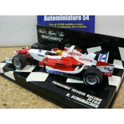 2005 Toyota Panasonic Racing TF105 R Schumacher N°17 400050017 Minichamps