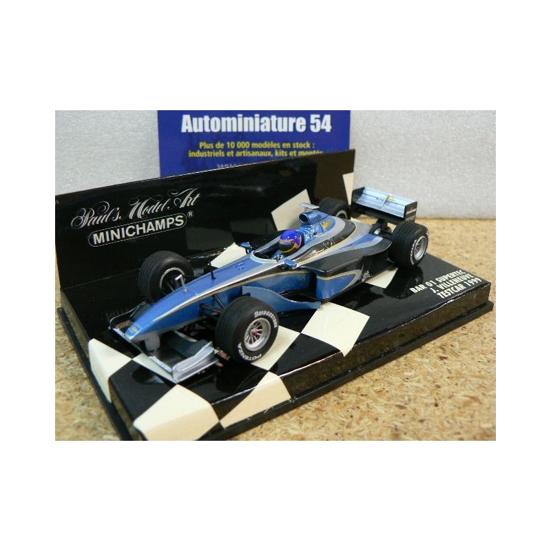 1999 BAR 01 Supertec J. Villeneuve Testcar 430990120 Minichamps
