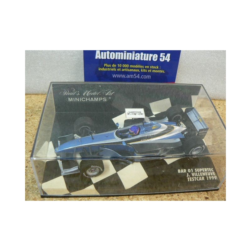 Minichamps 1/18 Scale-B.A.R. Supertec Testcar J. Villeneuve