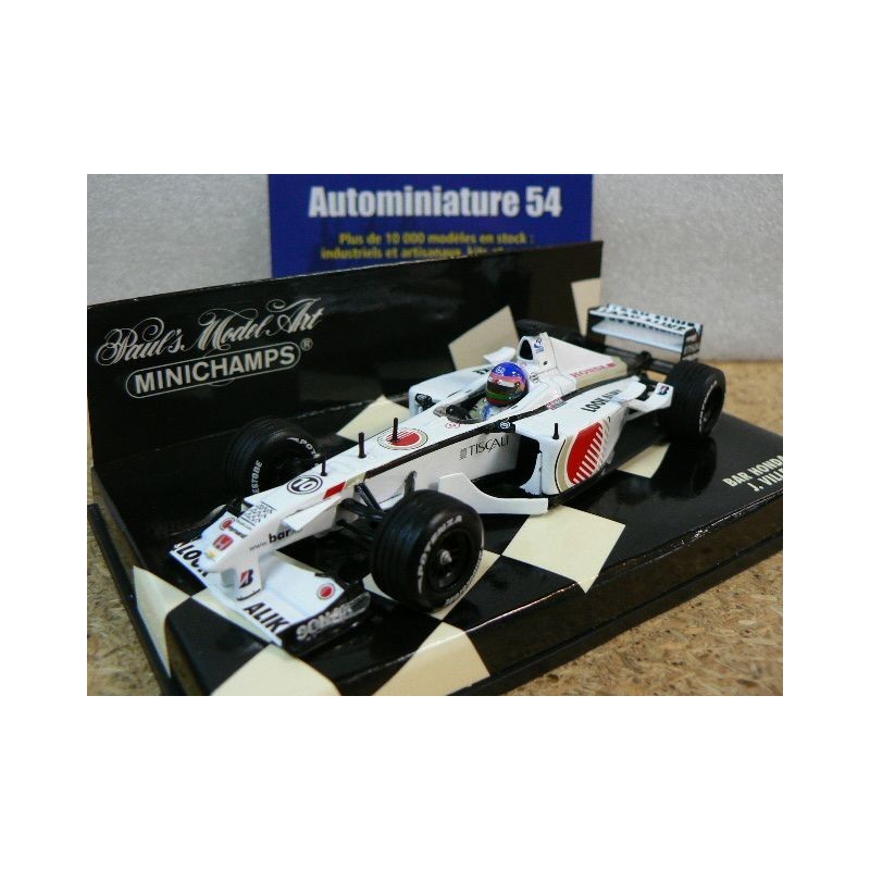 2001 BAR Honda 03 J. Villeneuve N°10 400010010 Minichamps