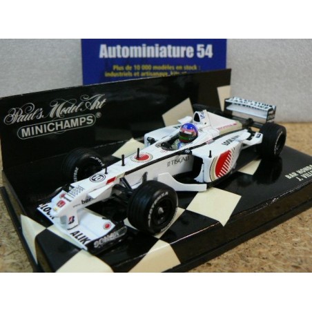 2001 BAR Honda 03 J. Villeneuve N°10 400010010 Minichamps