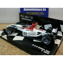 2004 BAR Honda 006  T. Sato N°10 400040010 Minichamps