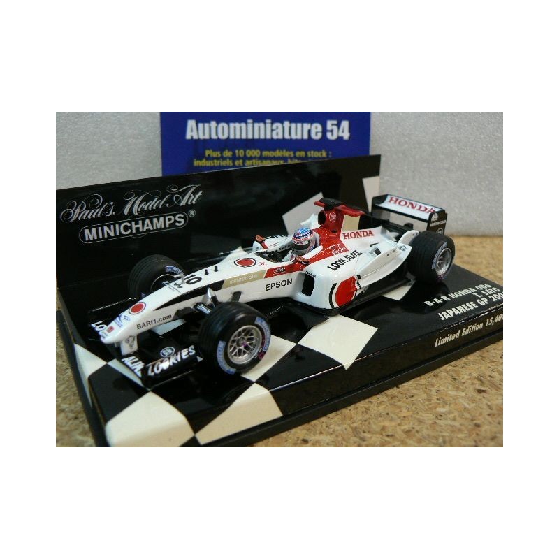 2004 BAR Honda 006  T. Sato N°10 Japanese GP 400040110 Minichamps