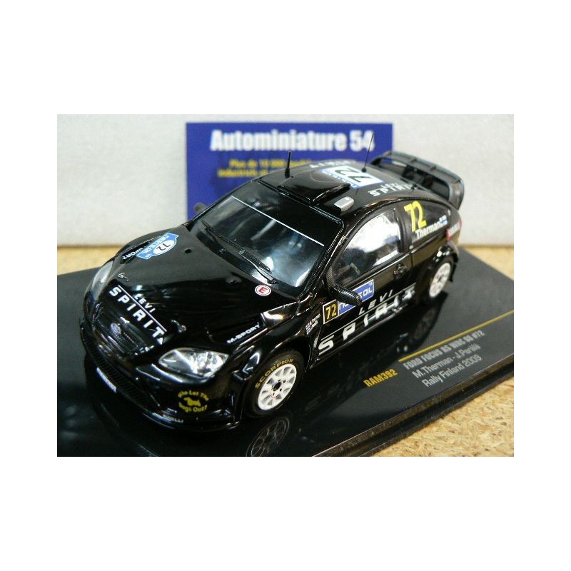 2009 Ford Focus WRC n°72 Therman Finland RAM392 Ixo Models